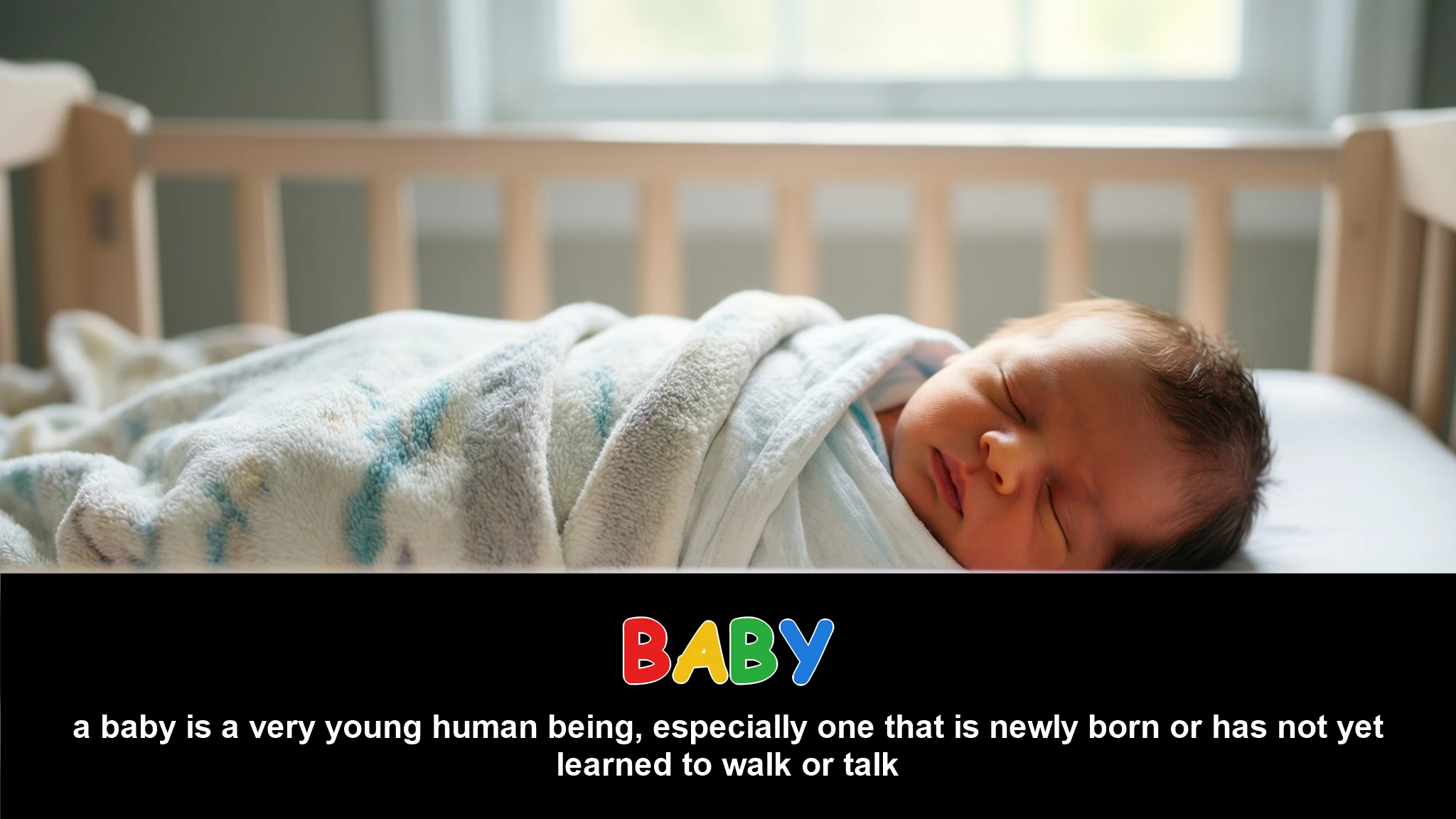 English Illustration for baby